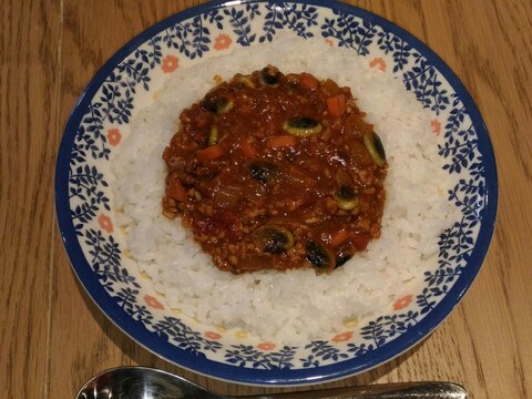 ミートソースをリメイク！キーマカレー